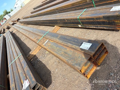 Quantity of (6) 2025 Kit Containers Steel 2"x6"x297" Pipe
