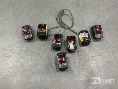(7) Nonin 9550 Onyx II Fingertip Pulse Oximeters