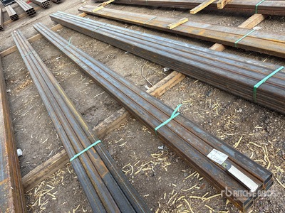 Quantity of (6) 2025 Kit Containers Steel. 2"x3"x264" Pipe