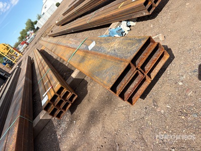 Quantity of (6) 2025 Kit Containers Steel 2"x6"x288" Pipe