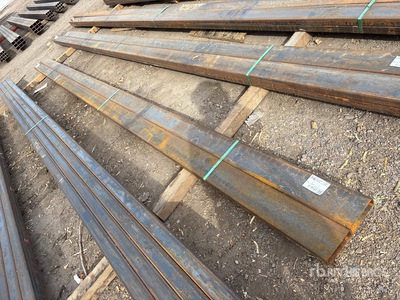 Quantity of (2) 2025 Kit Containers Steel 2"x6"x240" Tube
