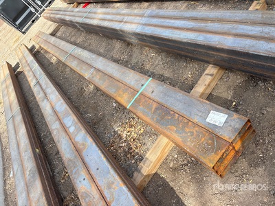 Quantity of (6) 2025 Kit Containers Steel 2"x6"x221" Pipe