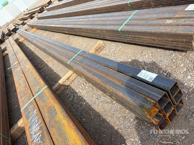 Quantity of (9) 2025 Kit Containers Steel 2.5"x2.5"x273" Pipe