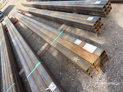 Quantity of (9) 2025 Kit Containers Steel 3"x4"x315" Pipe
