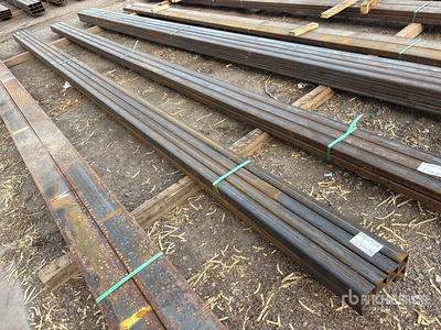 Quantity of (18) 2025 Kit Containers Steel. 2.5"x2.5"x273" Pipe