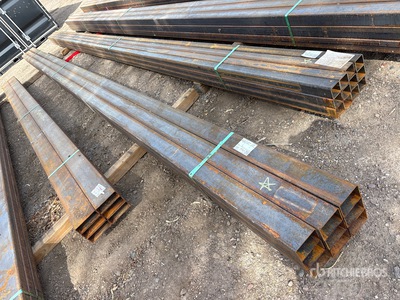 Quantity of (9) 2025 Kit Containers Steel 3"x4"x314" Pipe