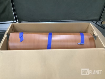 (1) Roll of 4' x 50' of InPro Honey Nut Vinyl Sheet