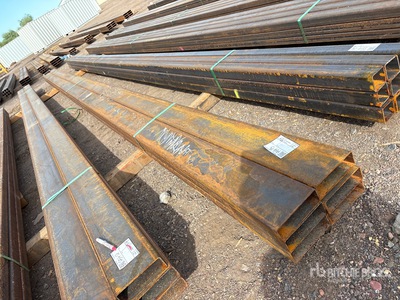 Quantity of (6) 2025 Kit Containers Steel 2"x6"x288" Pipe