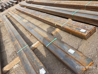 Quantity of (4) 2025 Kit Containers Steel 2"x6"x288" Tube