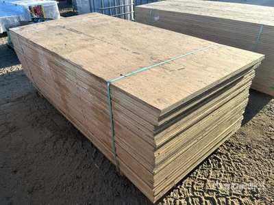 Quantity of (50) 4 ft x 8 ft (0.625 in Thick) CSP/DFP No Stamp Multiplex (Unused)
