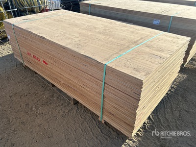 Quantity of (40) 4 ft x 8 ft (0.75 in Thick) CSP/DFP No Stamp Multiplex (Unused)