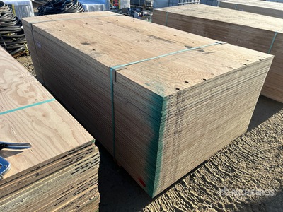 Quantity of (40) 4 ft x 8 ft (0.75 in Thick) CSP/DFP No Stamp Multiplex (Unused)