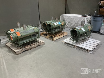 (5) Assorted Multi-Fuel Space Heaters