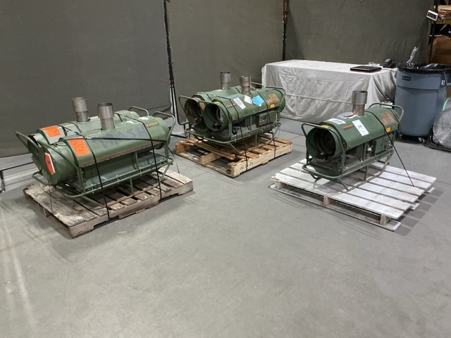 (5) Assorted Multi-Fuel Space Heaters (5) Assorted Multi-Fuel Space Heaters