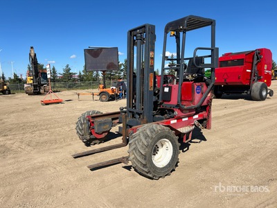 2004 Moffett M5500 5500 lb 3x3 Truck Mounted Forklift