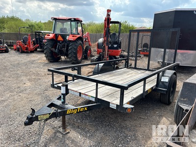 Big Tex 30SA-10BK4RG 10 ft S/A Nutsaanhangwagen