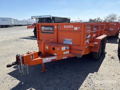 2021 Snake River DMP610 Dump Utility Trailer