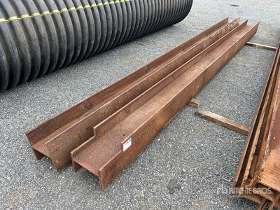 Quantity of (2) HP 12 in × 12inch x 20 ft Steel Beam