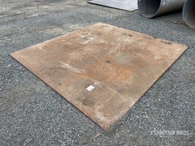 8 ft x 8 ft 6 in (5/8 in Thick) Steel Plate