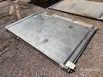 2025 Kit Containers 60 in x 82 in (0.875 in Thick) Placas de acero