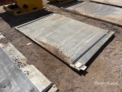 2025 Kit Containers 60 in x 84 in (0.875 in Thick) Placas de acero