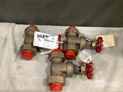 (8) Milwaukee Valve 1146Series Gate Valves