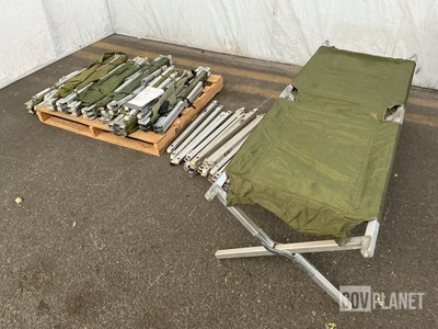 (7) Folding Cots