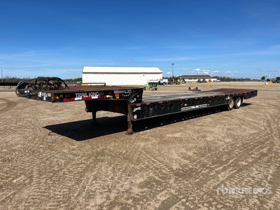 2015 Trail King TK80HT-482 48 ft T/A Hydraulic Tail Trailer