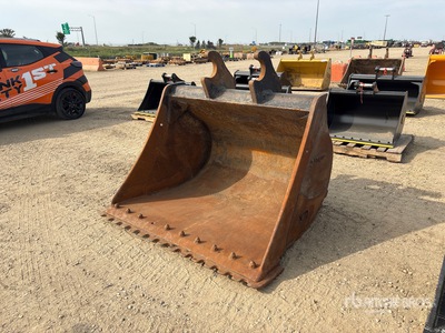 Daequip 60 in Q/C Cleanup Excavator Bucket - Fits XCMG XE225U