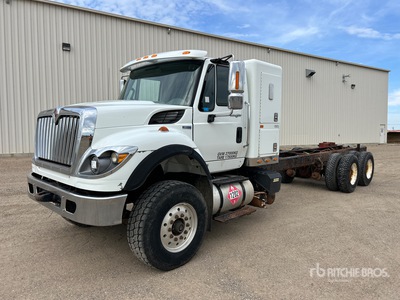 2012 International 7500 SBA 6x4 Sleeper Kabina i podwozie