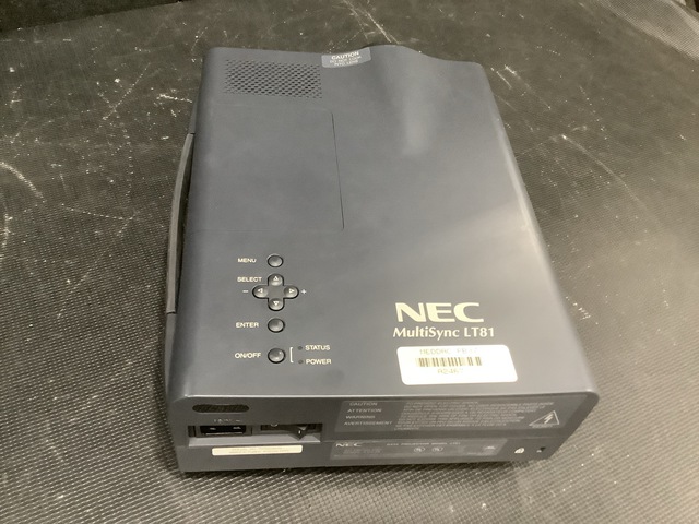 NEC MultiSync LT81 Data Projector