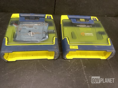 (2) Cardiac Science PowerHeart AED G3 Defibrillators