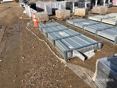 Quantity of (200) 2026 KJ K0310 Galvalume Corrugated Steel Panels (Unused)