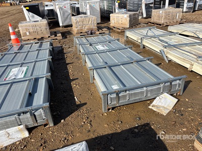 Quantity of (200) 2026 KJ K0310 Galvalume Corrugated Steel Panels (Unused)