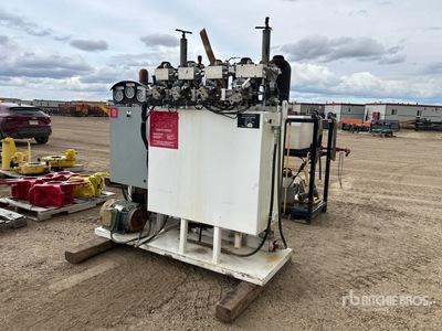 Oilfield Old Fluid Power 4-Station Unidad de cierre del acumulador