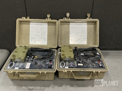 (2) Bren-Tronics BTC-UN108 Battery Chargers