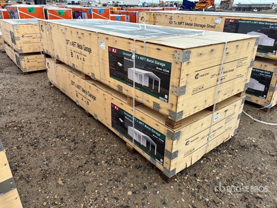 2026 KJ K2346 Metal Garage Shed (Unused)