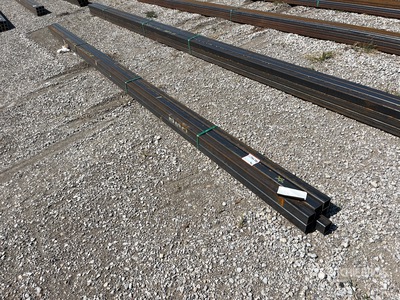 Quantity of (6) 2025 Kit Containers 19 ft 10 In Square Tubing ادوات صناعية متنوعة