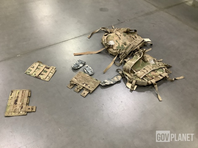(10) Field Packs, (270) Flashbang Grenade Pouches & Assorted Items