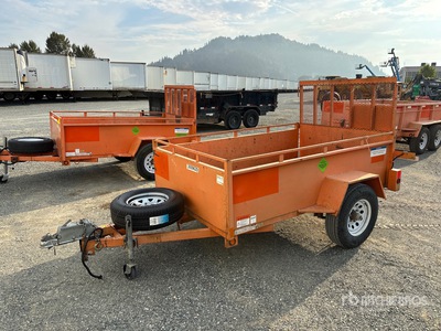 2020 Miska 8 ft S/A Nutsaanhangwagen