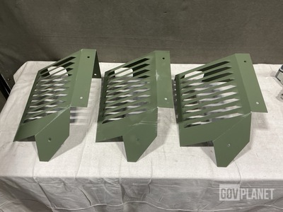 (15) American Defense 11664252 Left Side Fender Louver Panels