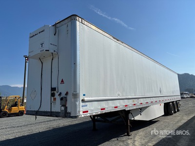 2014 Vanguard 53 ft x 102 in Tri/A Heated Van Trailer