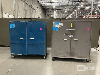 (2) Storage Cabinets