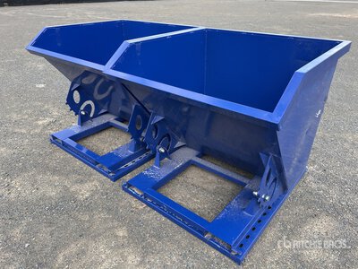 Quantity of (2) 2026 Suihe N-1CY -2 Self-Dumping Hopper (Unused)