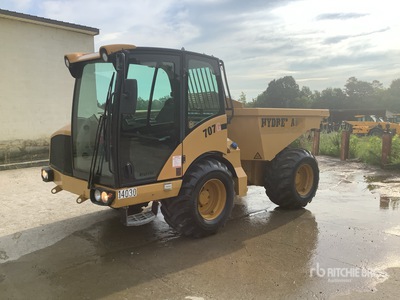 2019 Hydrema 707G Kiepwagen met knikbesturing
