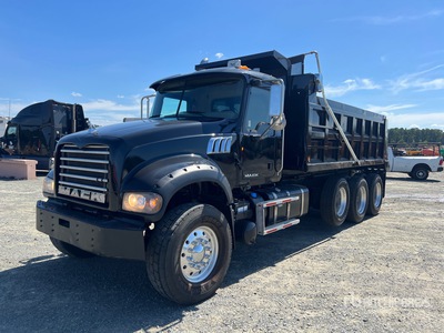 2012 Mack GU713 Granite 8x4 Tri/A Dump Truck