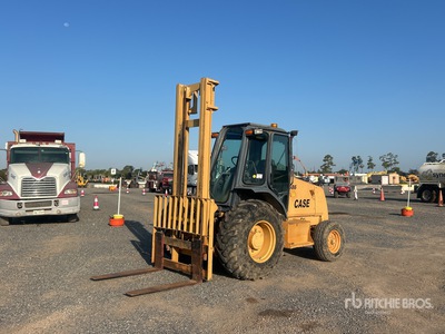 Case 6WMVR 13750 lb 4x2 を見 Rough Terrain Forklift