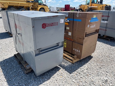 Quantity of (2) Knaack 89 Job Site Box