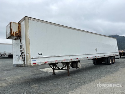 2014 Vanguard 53 ft x 102 in T/A Heated مقطورة فان