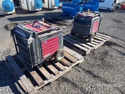 Quantity of (2) Honda EU6500IS Generator Set